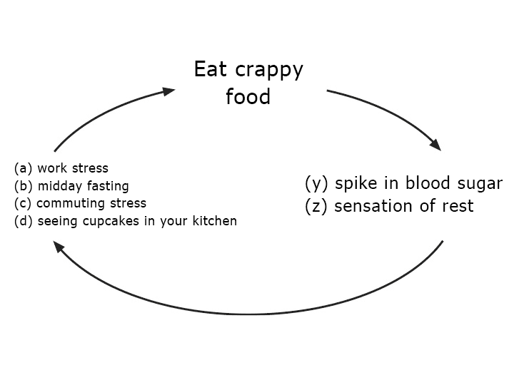 Example habit loop