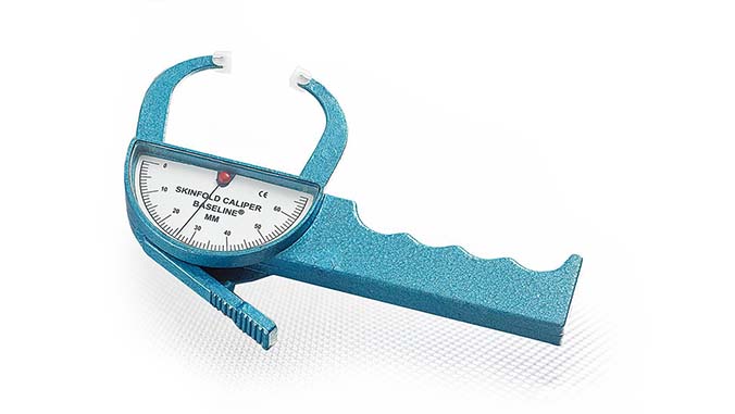 Skin calipers for measuring body composition